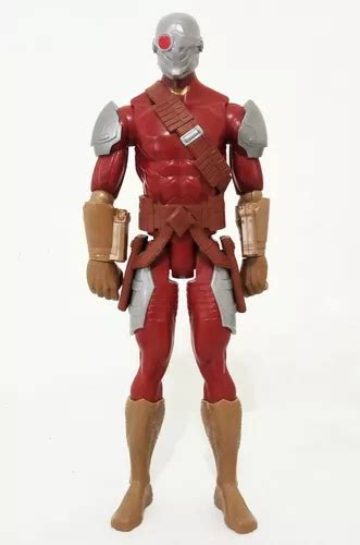 Boneco Miniatura Pistoleiro Dc Mattel Articulado Titan 30cm