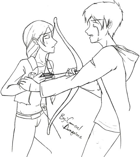 Hunger Games Katniss Coloring Coloring Pages