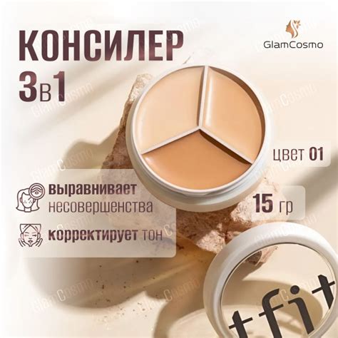 Палетка Консилеров 3в1 TFIT, Нейтральный 01 купить на OZON по низкой ...