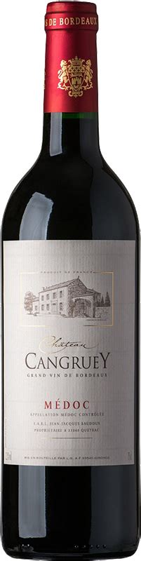 Вино Chateau Cangruey, Medoc купить вино в Москве, цена 0 рублей в ...