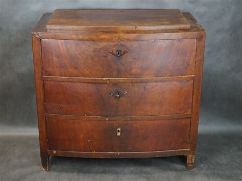 Комод антресольный в стиле ампир, красное дерево. Россия, 1800-е годы ...