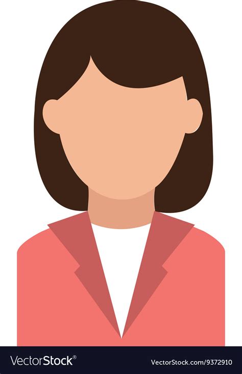 businesspeople design person icon flat royalty  vector