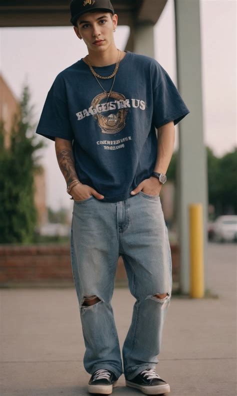 baggy jeans outfit ideas  men  mens stuff