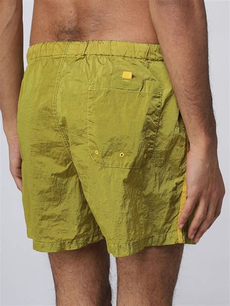 STONE ISLAND: Costume uomo - Giallo | Costume Stone Island 1015B0643 ...