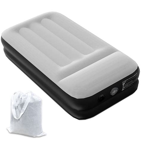 "JHUNSWEN 16"" Twin Air Mattress with Built-in USB Pump, Ideal for ...