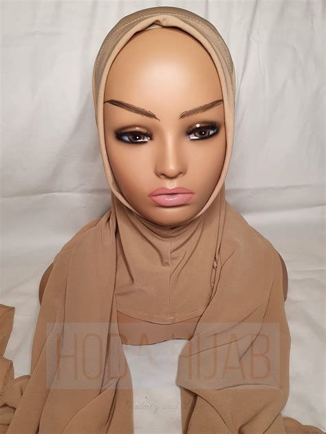 Instant 1 Piece Hijab With Neck Covering - Etsy Australia