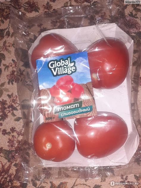 Томаты Global Village Сливовидные, 500 гр. - «Отличные томаты» | отзывы