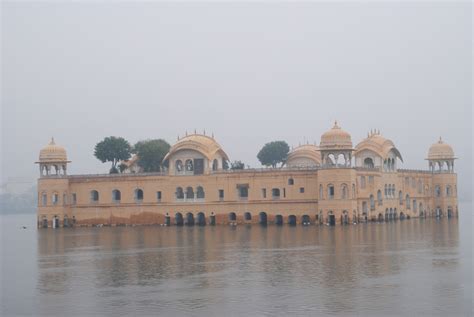 Restoration of Jal Mahal, Jaipur - palace interior...