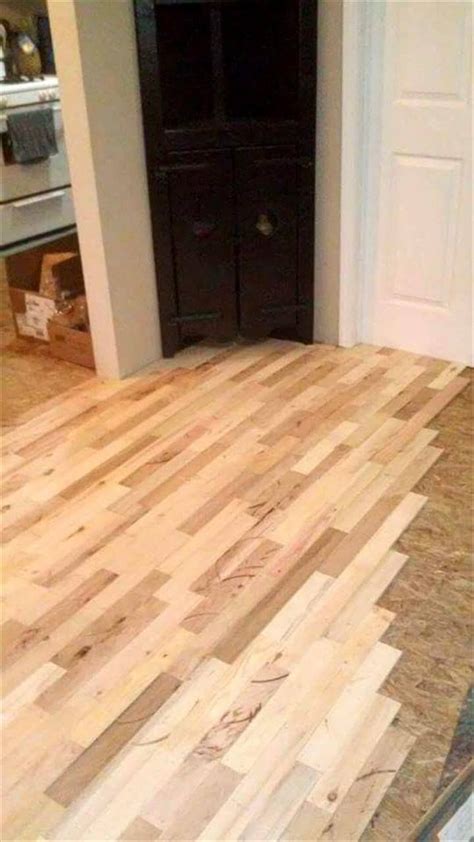 diy pallet wood flooring  pallets