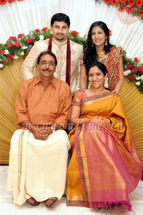 playback singer sujatha mohans daughters swetha engagement