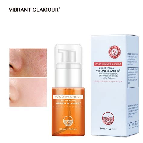 VIBRANT GLAMOUR Pore Minimizer Serum Blackhead Pore Mninimizing Facial ...