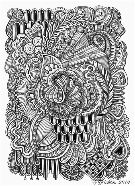 ZENTANGLE HOUSE: Photo