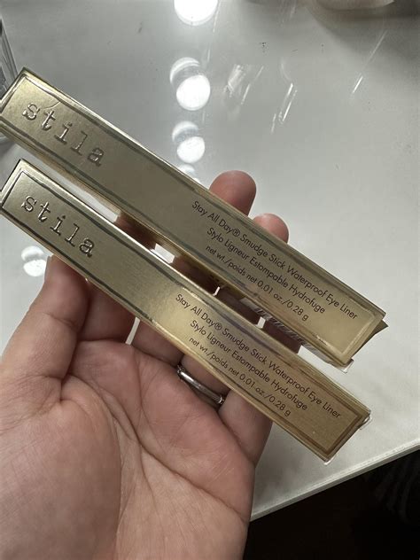 Stila Eye Liner…Big mistake trying it. I ruined 2 pairs of contacts