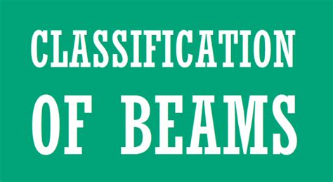beamdefinition  classification  beams eigenplus