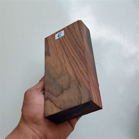 Rosewood Block Exotic Rosewood Blank Wood Turning Block Natural