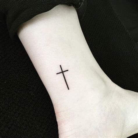 Top 35 Stylish Small Cross Tattoo Designs for Men & Women