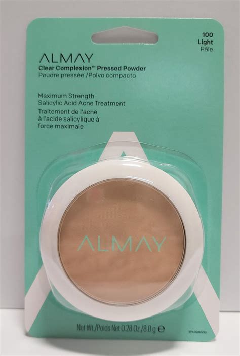 Almay Clear Complexion Pressed Powder 100 Light - Lisa's Cosmetics pop ...
