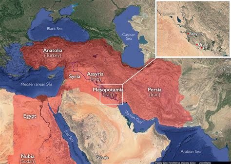 Mesopotamia Map Mesopotamia Map Hi Res Stock Photography And Images