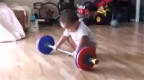Meet Body Builder Baby - Cutest Babies