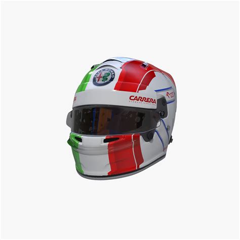 3D model Giovinazzi helmet 2020 | CGTrader