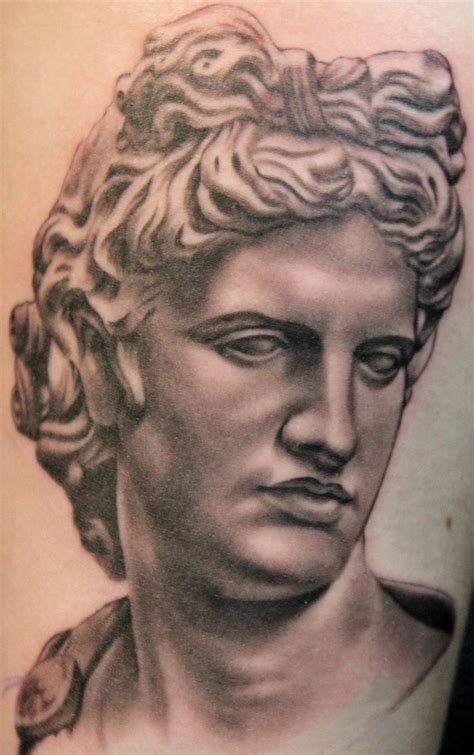 Bust of Apollo — Lighthouse Tattoo