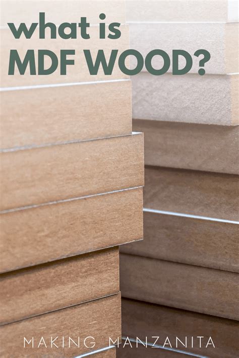 mdf wood overview        making manzanita
