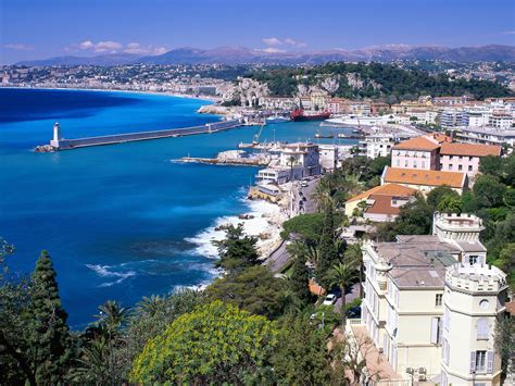coastal view nice france wallpapers hd wallpapers id