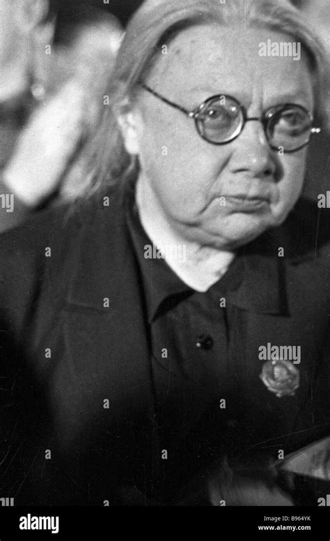 Nadezhda Krupskaya at a Kremlin session Stock Photo - Alamy