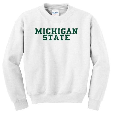 Michigan State Sweatshirt - newgraphictees.com