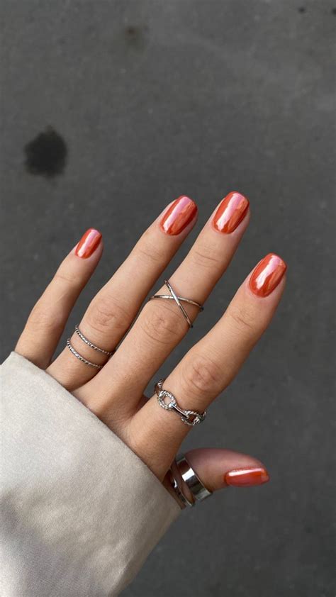 Жемчужная втирка / дизайн ногтей/осенний маникюр/втирка/nailart/nails ...