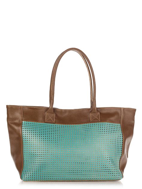 Сумка На Каждый День Genuine Leather 8009_brown_sky Кожаная Коричневый ...