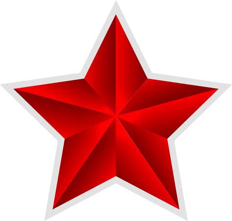 Red Star Png Transparent Background Clip Art Library | Images and ...