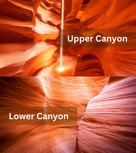 The Differences Between Upper & Lower Antelope Canyon - Navajo Tours