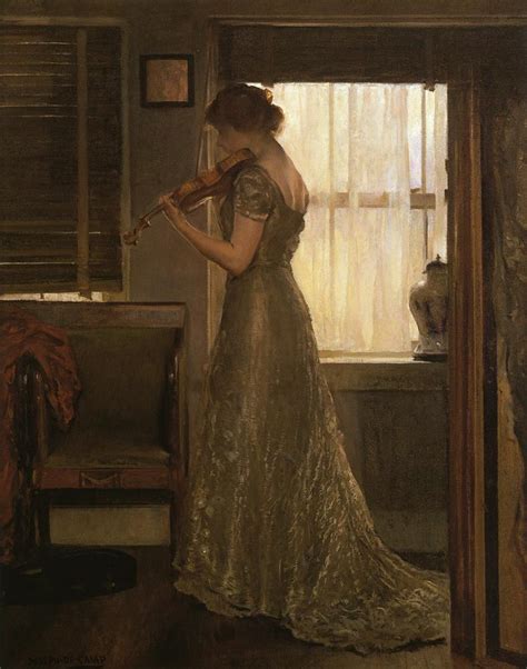 Joseph DECAMP (1858-1923) | Catherine La Rose ~ The Poet of Painting