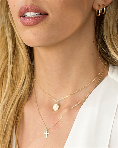 Small Cross Necklace – Monday Monarch