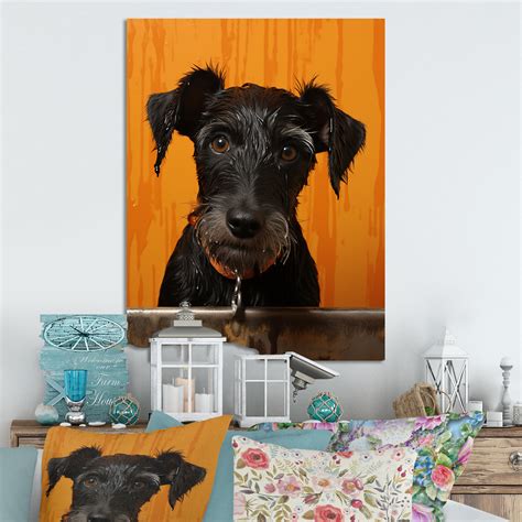 Lark Manor™ Black Doggy Bath Haven - Bathroom Metal Wall Art | Wayfair