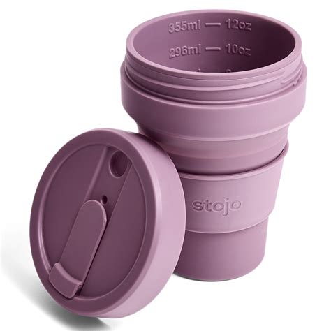 Складной стакан Stojo Plum 12oz купить