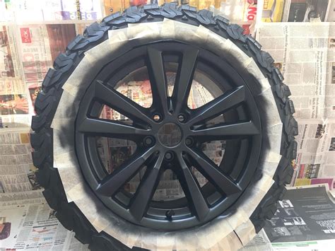 DIY: Plasti Dip coating on my wheels! - Team-BHP