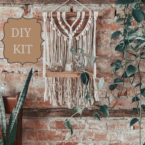 Macrame Shelf Pattern - Etsy