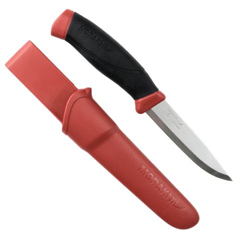 Mora 860 Stainless Clipper Companion Knife - Dala Red