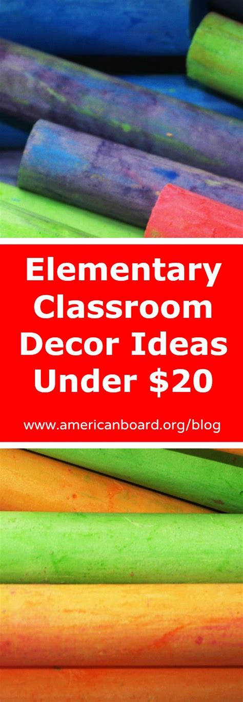 Elementary Classroom Decor Ideas for Under $20