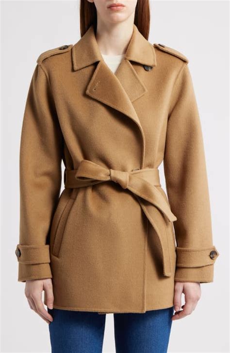 womens trench wool wool blend coats nordstrom