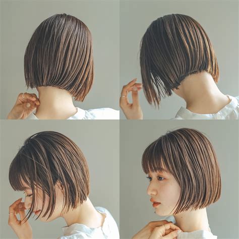 後ろ姿で魅せる！おしゃれなボブカットカタログ | HAIR
