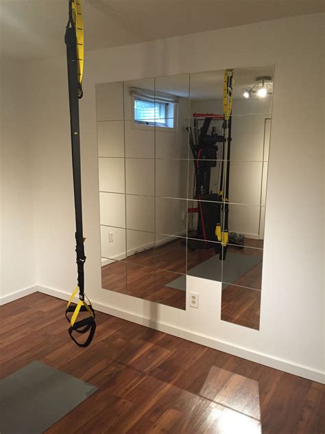 home workout room mirrors 8
