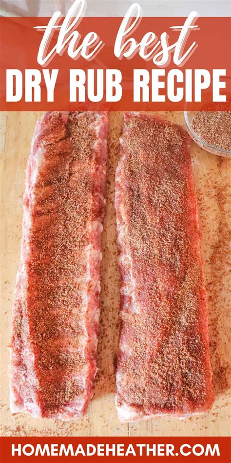The Best Dry Rub Recipe » Homemade Heather