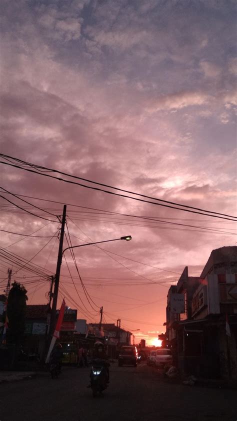 sunset sky