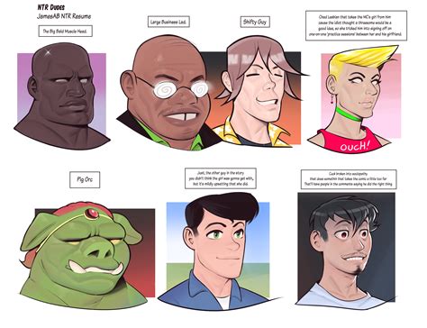 NTR Characters by JamesAB on Newgrounds