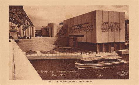 Exposition internationale Paris 1937 – Le pavillon de l’Angleterre
