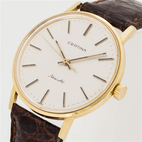 CERTINA, New Art, wristwatch, 33.5 mm. - Bukowskis