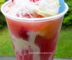 cholados colombianos colombian cholados  colombian recipes